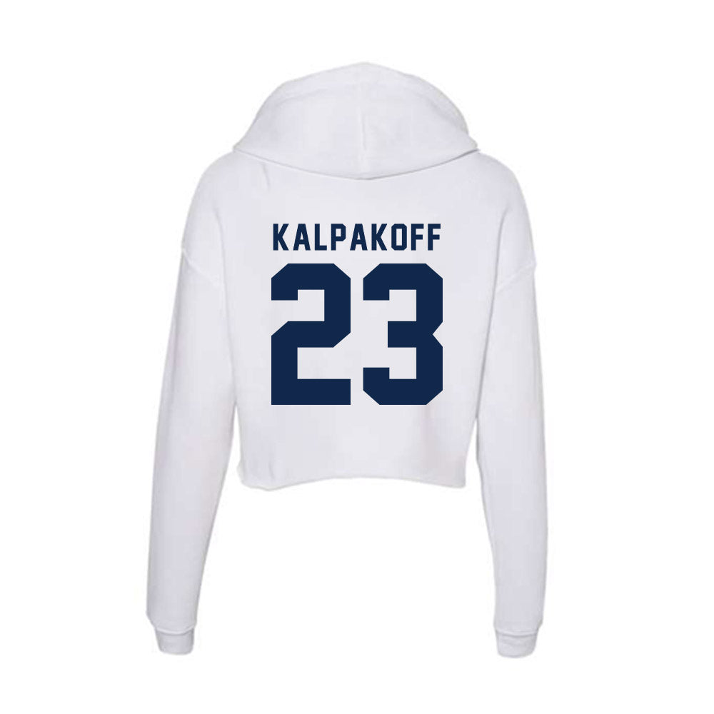 UCSD - NCAA Women's Soccer : Raquel Kalpakoff - Women's Crop Fleece Hoodie-1