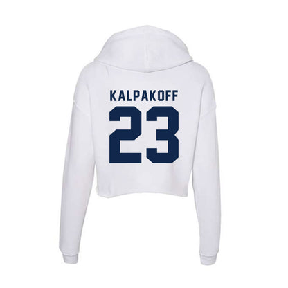 UCSD - NCAA Women's Soccer : Raquel Kalpakoff - Women's Crop Fleece Hoodie-1