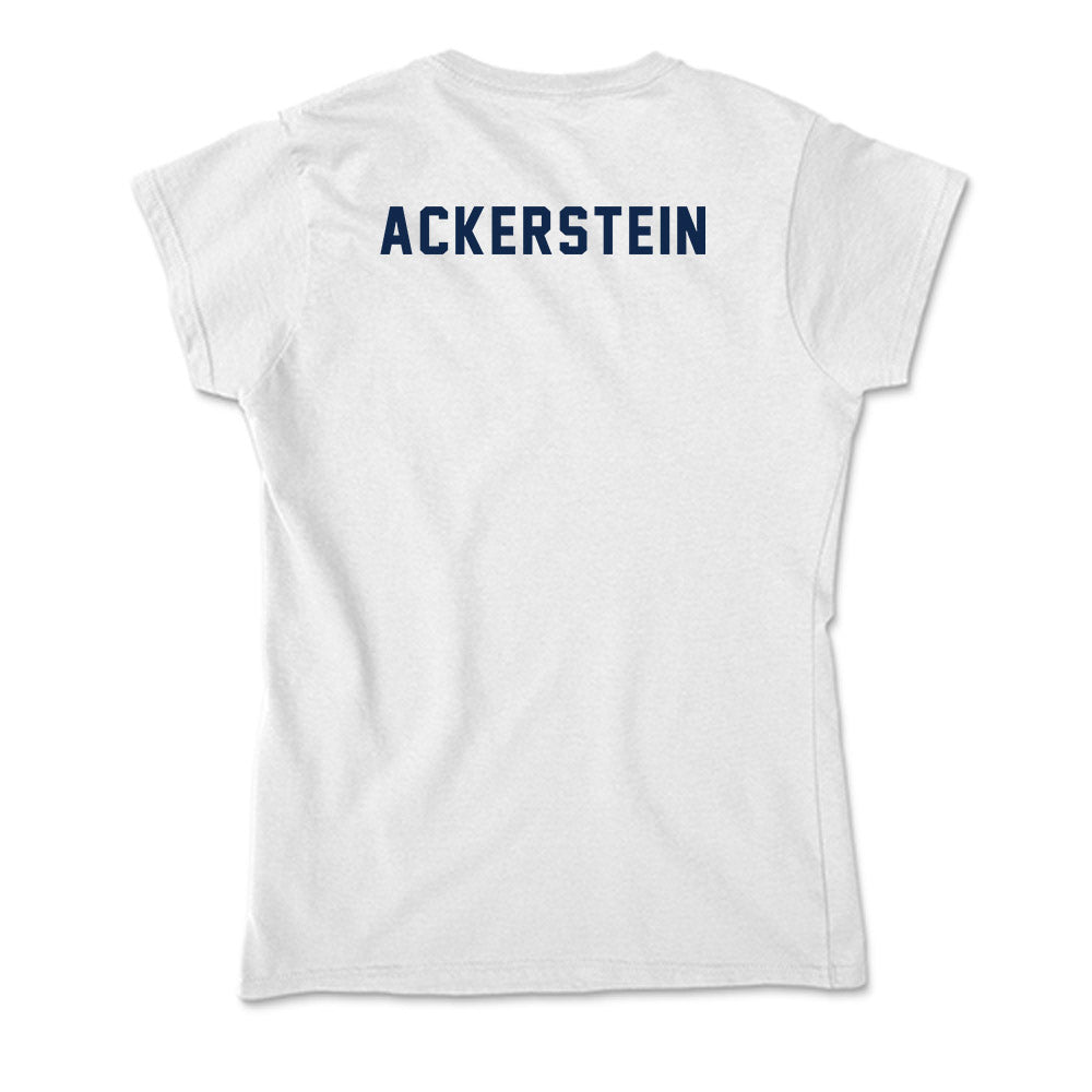 UCSD - NCAA Women's Rowing : Sae Ackerstein - Soft Style Women’s T-Shirt-1