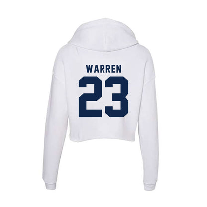 UCSD - NCAA Men's Volleyball : Ben Warren - Women's Crop Fleece Hoodie-1