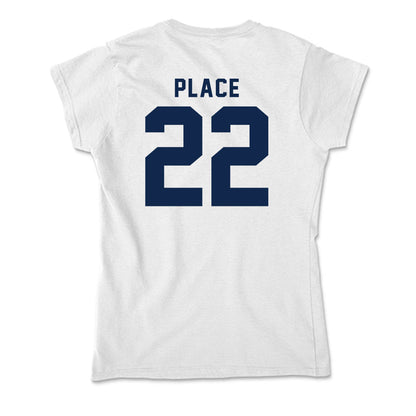 UCSD - NCAA Men's Soccer : Connor Place - Soft Style Women’s T-Shirt-1