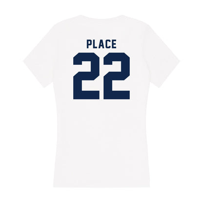 UCSD - NCAA Men's Soccer : Connor Place - Women's V-Neck T-Shirt-1