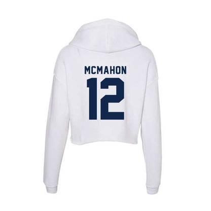 UCSD - NCAA Women's Water Polo : Madeleine McMahon - Women's Crop Fleece Hoodie-1