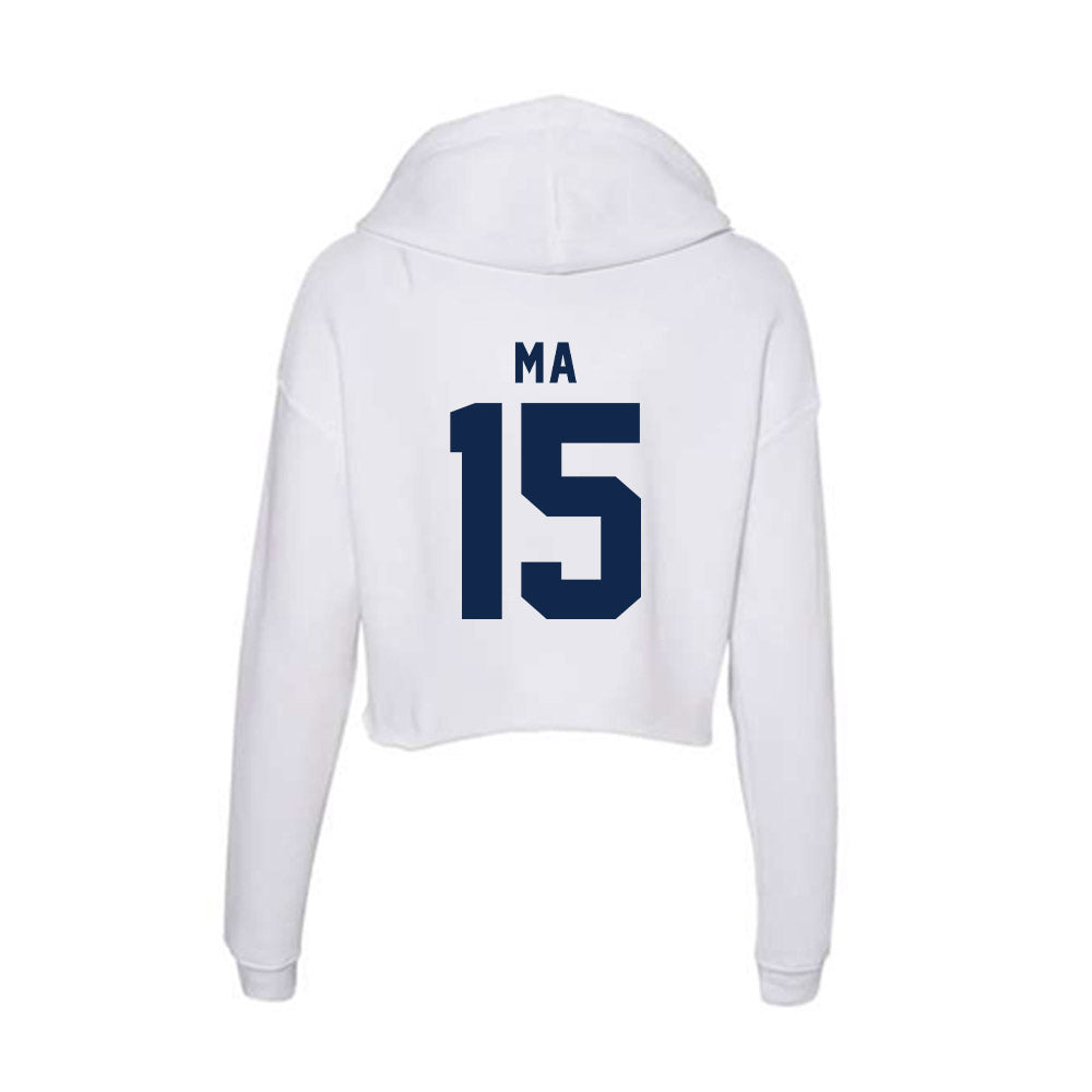 UCSD - NCAA Women's Basketball : Sabrina Ma - Women's Crop Fleece Hoodie-1