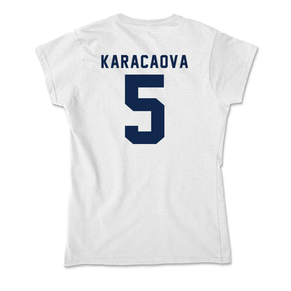 UCSD - NCAA Women's Volleyball : Sabire Karacaova - Soft Style Women’s T-Shirt-1