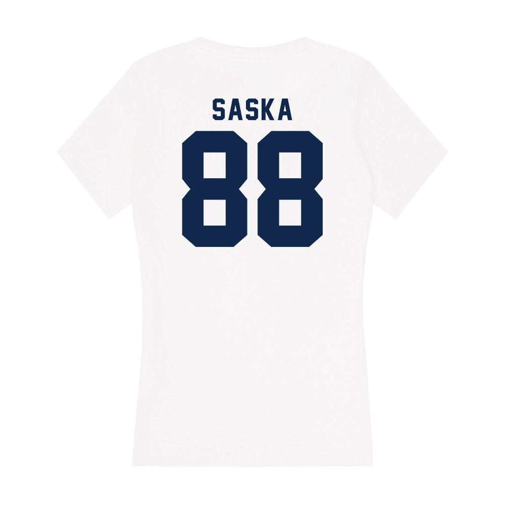 UCSD - NCAA Men's Rowing : Andrew Saska - Women's V-Neck T-Shirt-1