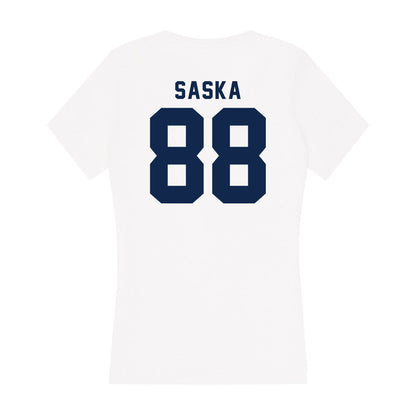 UCSD - NCAA Men's Rowing : Andrew Saska - Women's V-Neck T-Shirt-1