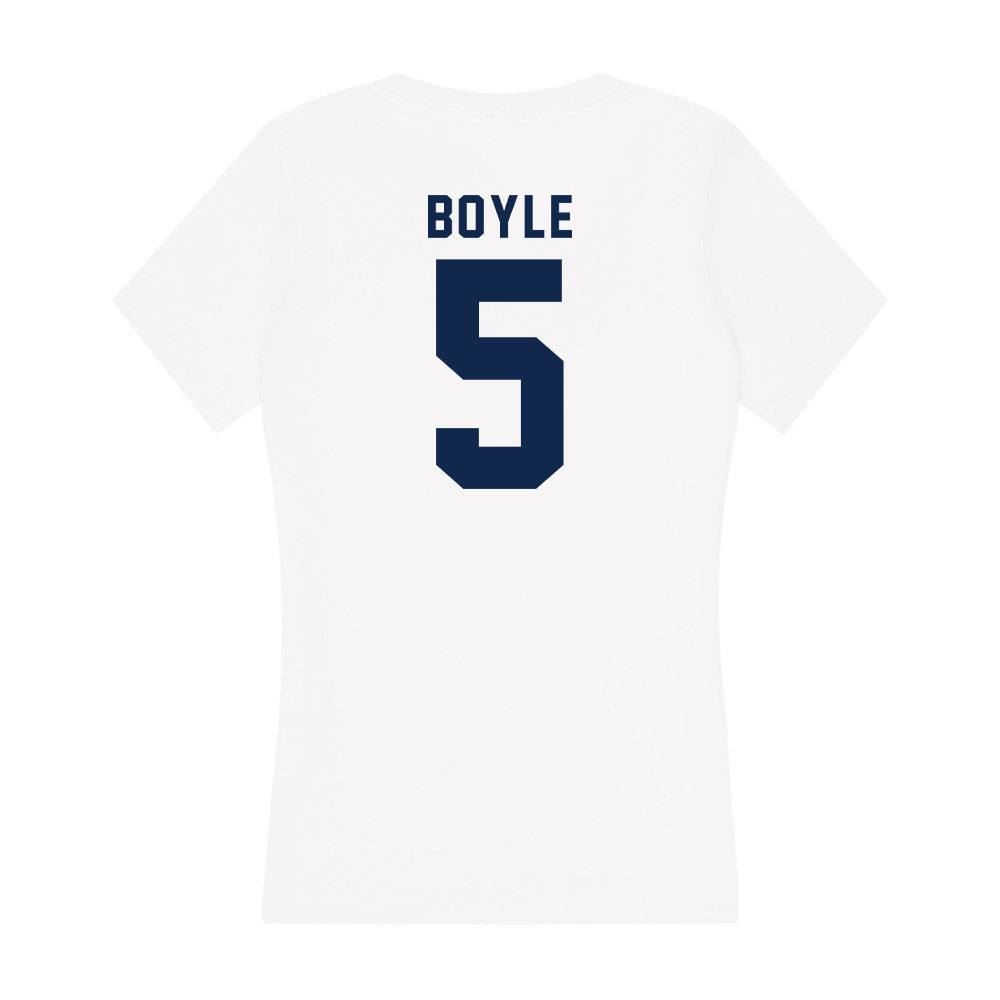 UCSD - NCAA Men's Volleyball : Evan Boyle - Women's V-Neck T-Shirt-1