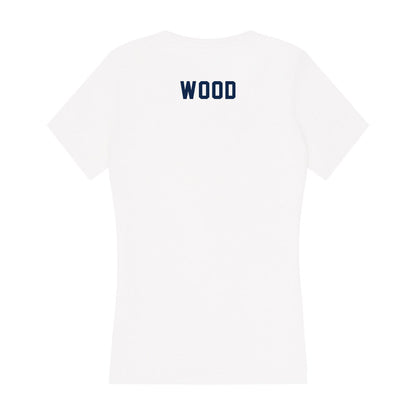 UCSD - NCAA Men's Track & Field : Kyle Wood - Women's V-Neck T-Shirt-1