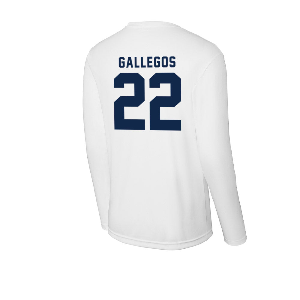 UCSD - NCAA Women's Basketball : Gracie Gallegos - Activewear Long Sleeve T-Shirt-1