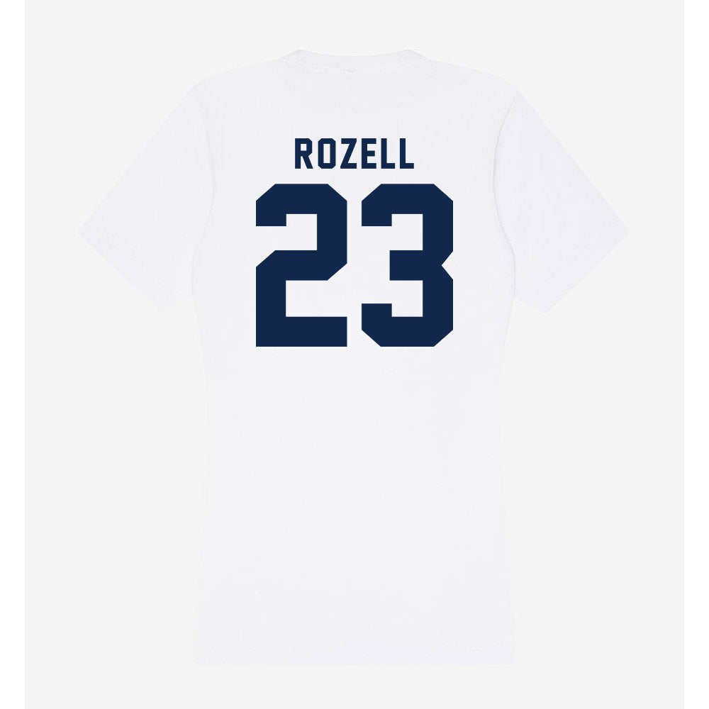 UCSD - NCAA Softball : Lauren Rozell - Women's V-Neck T-Shirt-1
