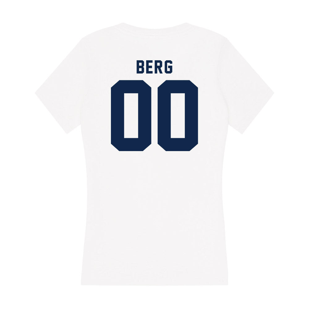 UCSD - NCAA Women's Soccer : Ruby Berg - Women's V-Neck T-Shirt-1