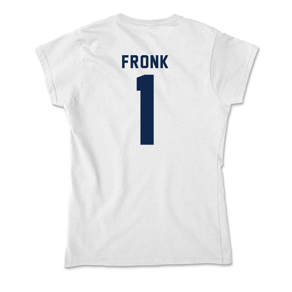 UCSD - NCAA Women's Soccer : Ginny Fronk - Soft Style Women’s T-Shirt-1