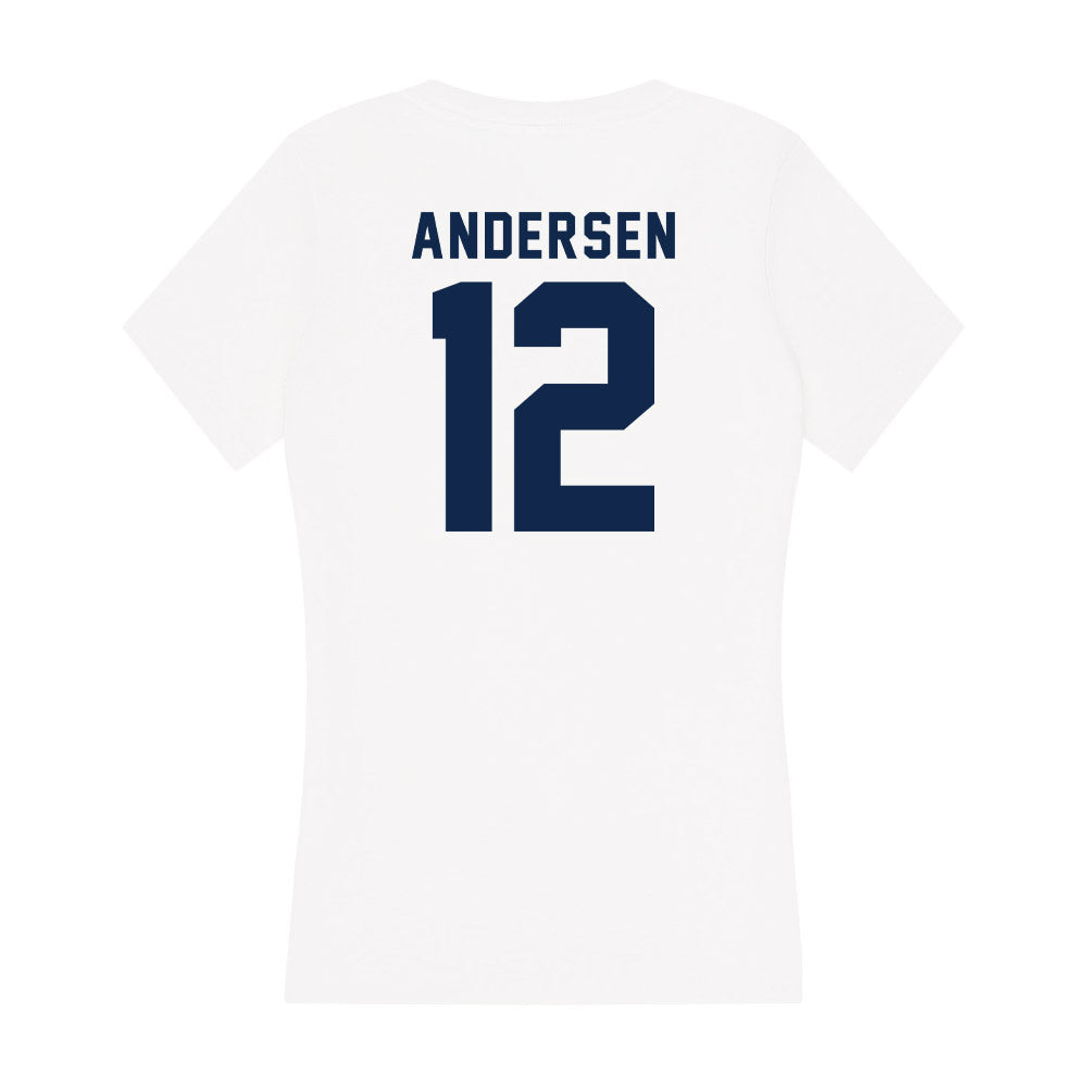 UCSD - NCAA Women's Soccer : Eva Andersen - Women's V-Neck T-Shirt-1