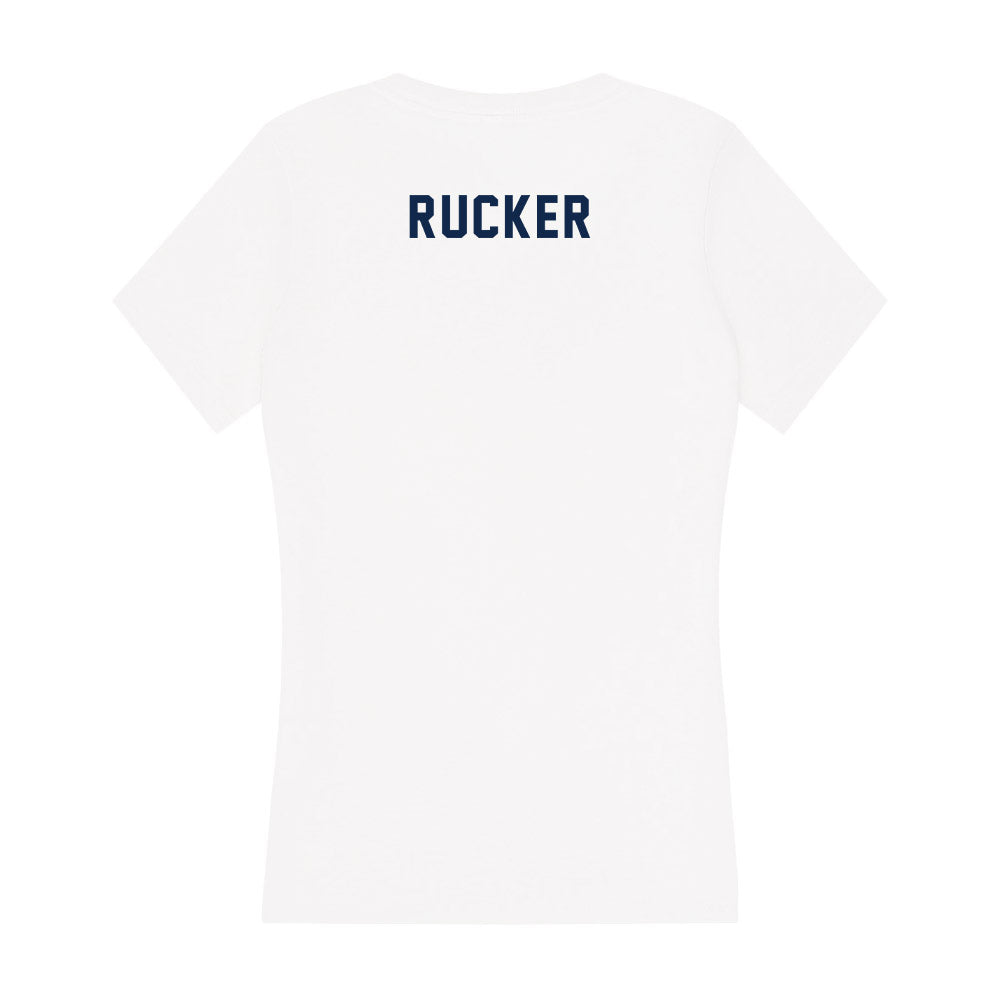 UCSD - NCAA Men's Track & Field : Jaden Rucker - Women's V-Neck T-Shirt-1