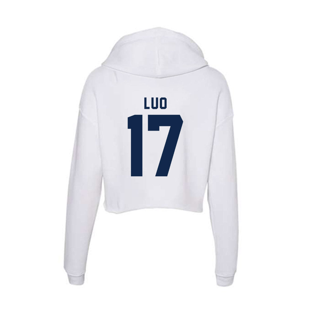 UCSD - NCAA Women's Soccer : Allison Luo - Women's Crop Fleece Hoodie-1