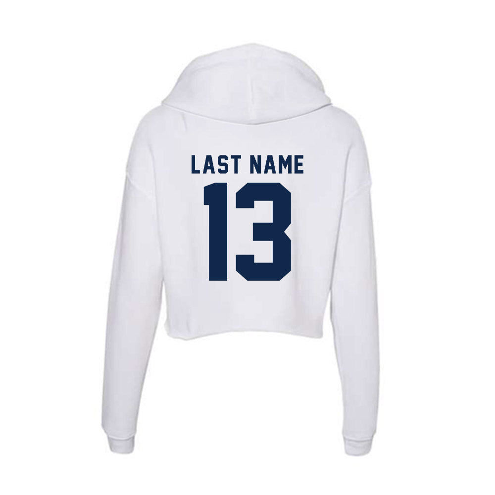 UCSD - NCAA Men's Basketball : Tyler Mcghie - Women's Crop Fleece Hoodie-1