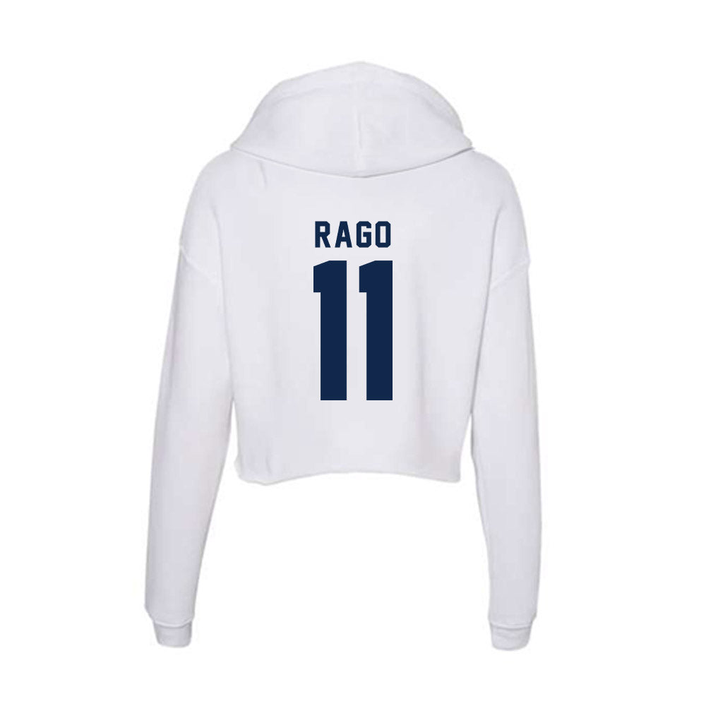 UCSD - NCAA Men's Water Polo : Luca Rago - Women's Crop Fleece Hoodie-1