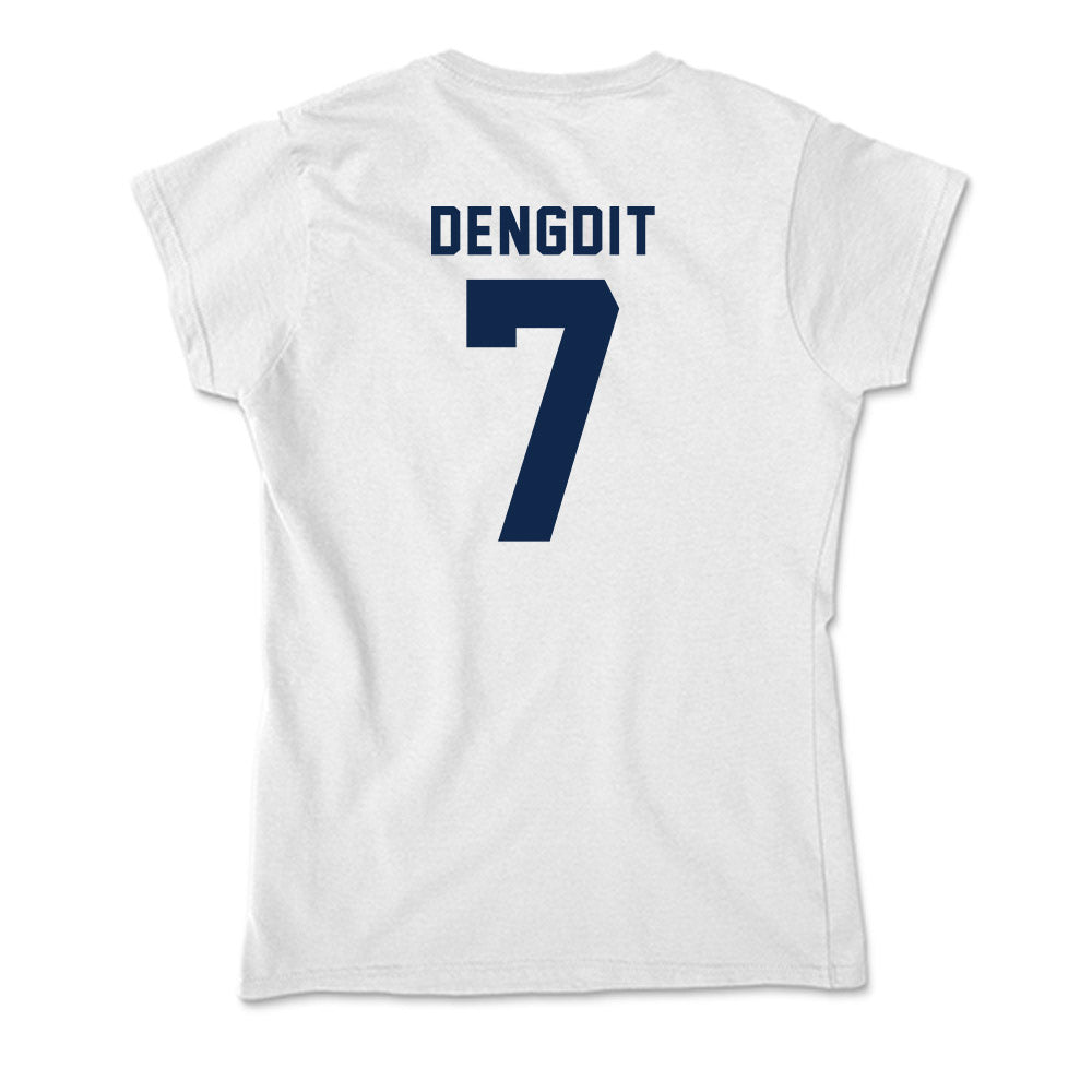 UCSD - NCAA Men's Basketball : Bol Dengdit - Soft Style Women’s T-Shirt-1