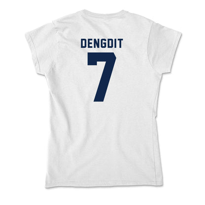 UCSD - NCAA Men's Basketball : Bol Dengdit - Soft Style Women’s T-Shirt-1