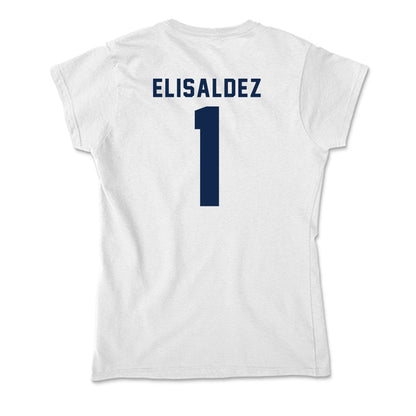 UCSD - NCAA Men's Basketball : Ryder Elisaldez - Soft Style Women’s T-Shirt-1