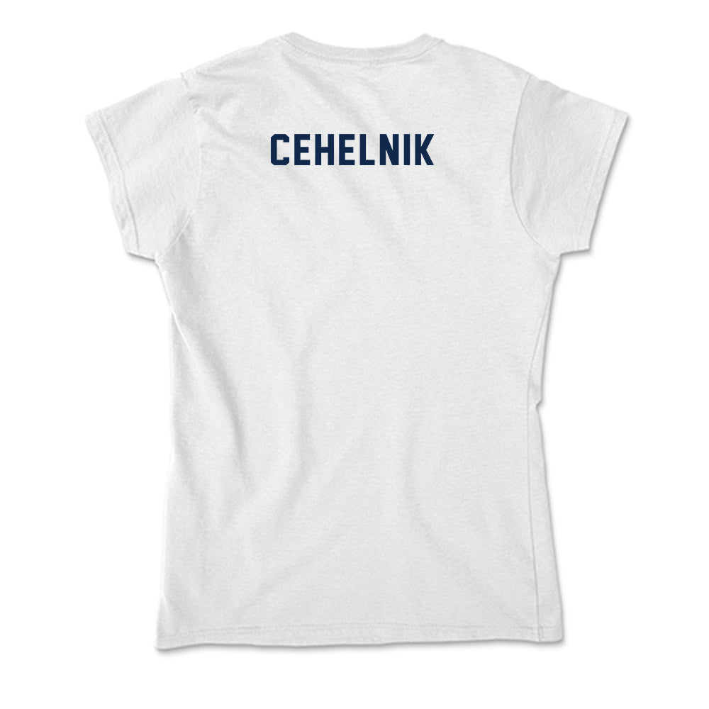 UCSD - NCAA Men's Swimming & Diving : Hunter Cehelnik - Soft Style Women’s T-Shirt-1