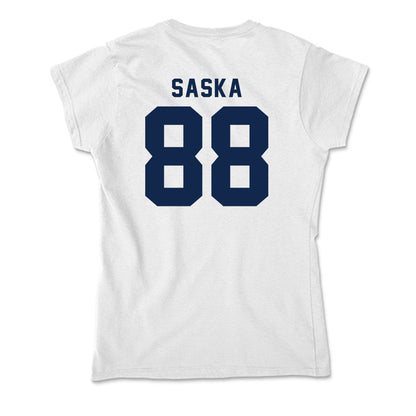 UCSD - NCAA Men's Rowing : Andrew Saska - Soft Style Women’s T-Shirt-1