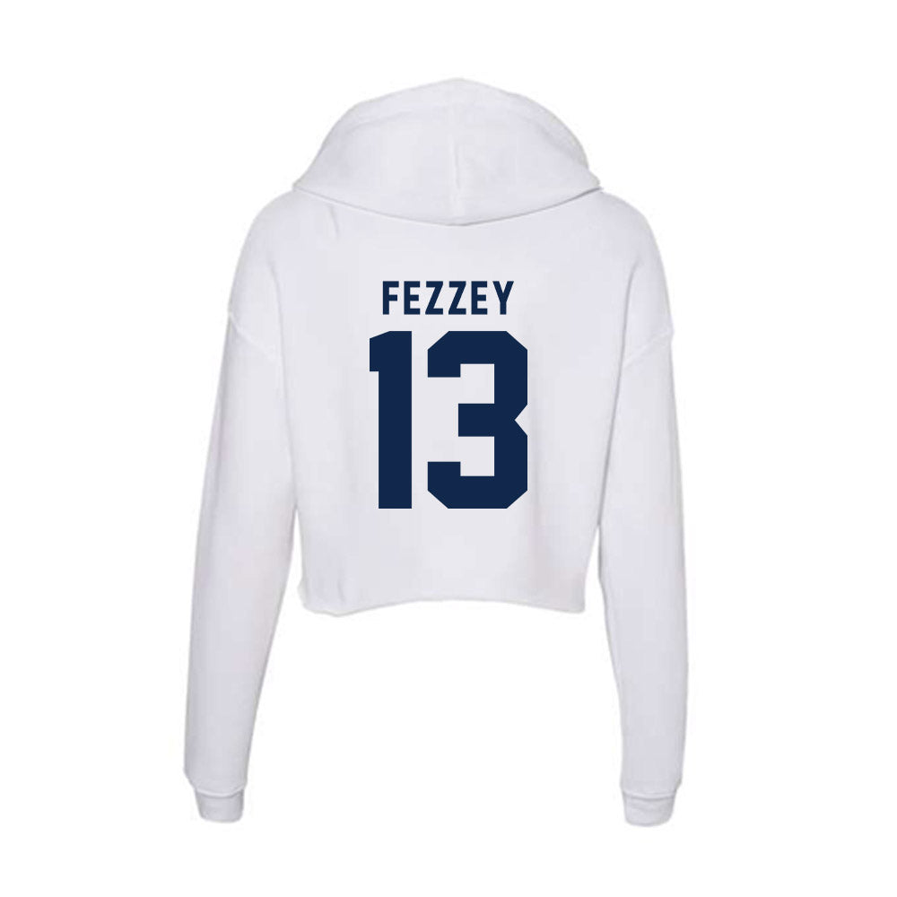 UCSD - NCAA Men's Water Polo : Brendon Fezzey - Women's Crop Fleece Hoodie-1