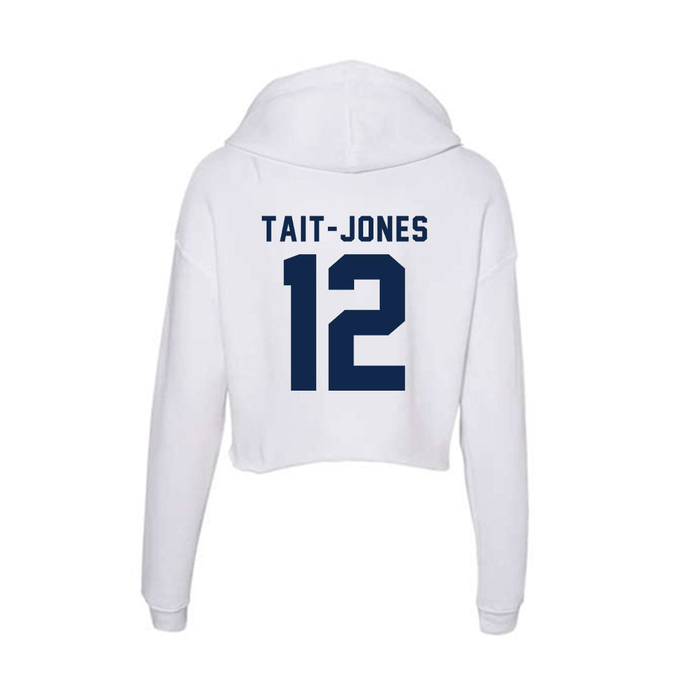 UCSD - NCAA Men's Basketball : Aniwaniwa Tait-Jones - Women's Crop Fleece Hoodie-1