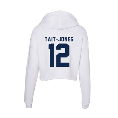 UCSD - NCAA Men's Basketball : Aniwaniwa Tait-Jones - Women's Crop Fleece Hoodie-1