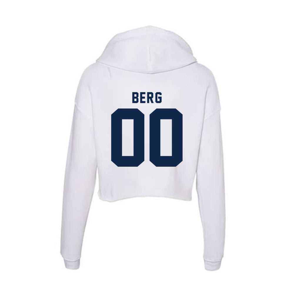 UCSD - NCAA Women's Soccer : Ruby Berg - Women's Crop Fleece Hoodie-1