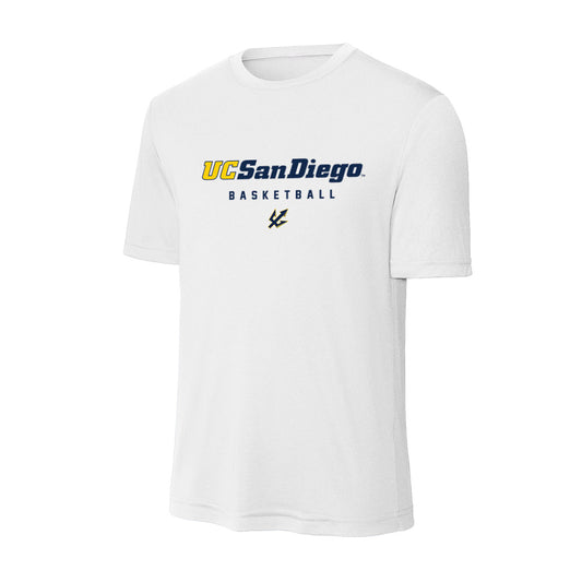 UCSD - NCAA Men's Basketball : Hudson Mayes - Activewear T-Shirt-0