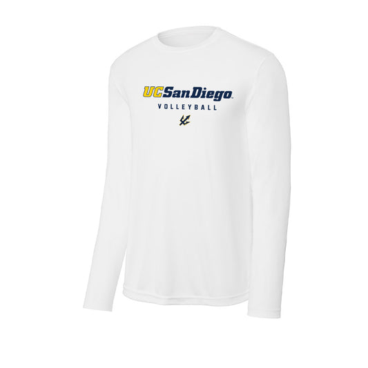 UCSD - NCAA Men's Volleyball : Cameron Wurl - Activewear Long Sleeve T-Shirt-0