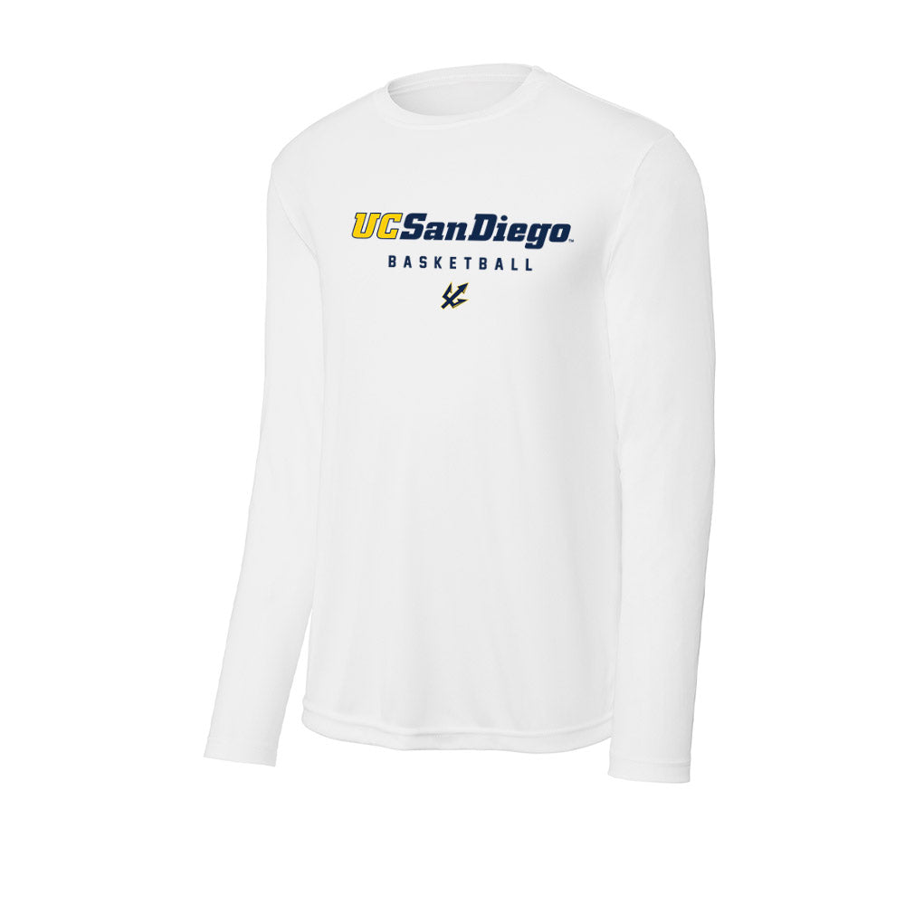 UCSD - NCAA Women's Basketball : Gracie Gallegos - Activewear Long Sleeve T-Shirt-0