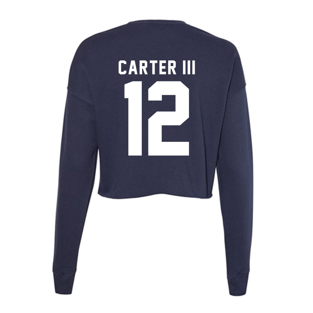 Old Dominion - NCAA Football : Jerome Carter III - Women's Cropped Crew Fleece-1