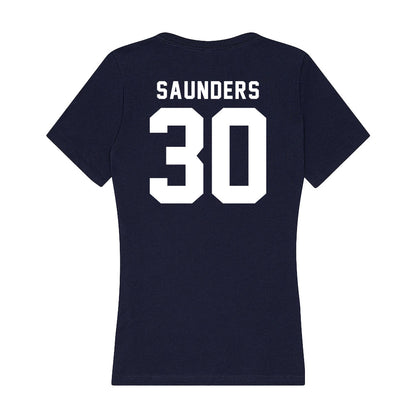 Old Dominion - NCAA Football : Jordan Saunders - Women's V-Neck T-Shirt-1