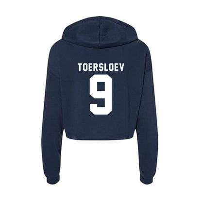 Old Dominion - NCAA Women's Soccer : Anna Toersloev - Women's Crop Fleece Hoodie-1