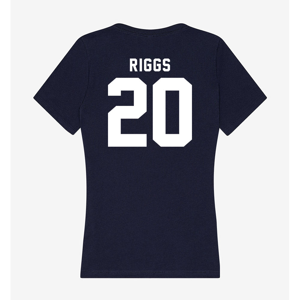 Old Dominion - NCAA Women's Soccer : Cecilia Riggs - Women's V-Neck T-Shirt-1