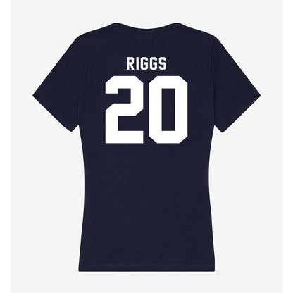 Old Dominion - NCAA Women's Soccer : Cecilia Riggs - Women's V-Neck T-Shirt-1