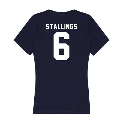 Old Dominion - NCAA Baseball : Maverick Stallings - Women's V-Neck T-Shirt-1