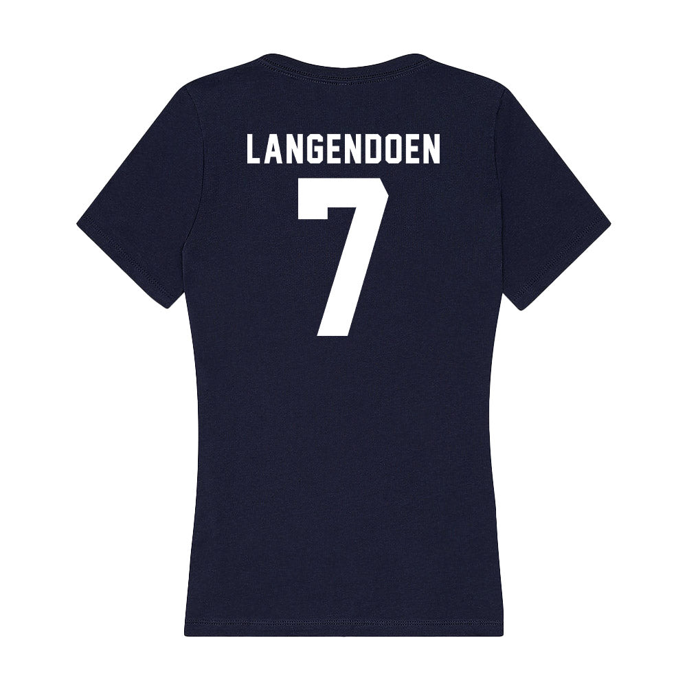 Old Dominion - NCAA Women's Field Hockey : Serena Langendoen - Women's V-Neck T-Shirt-1