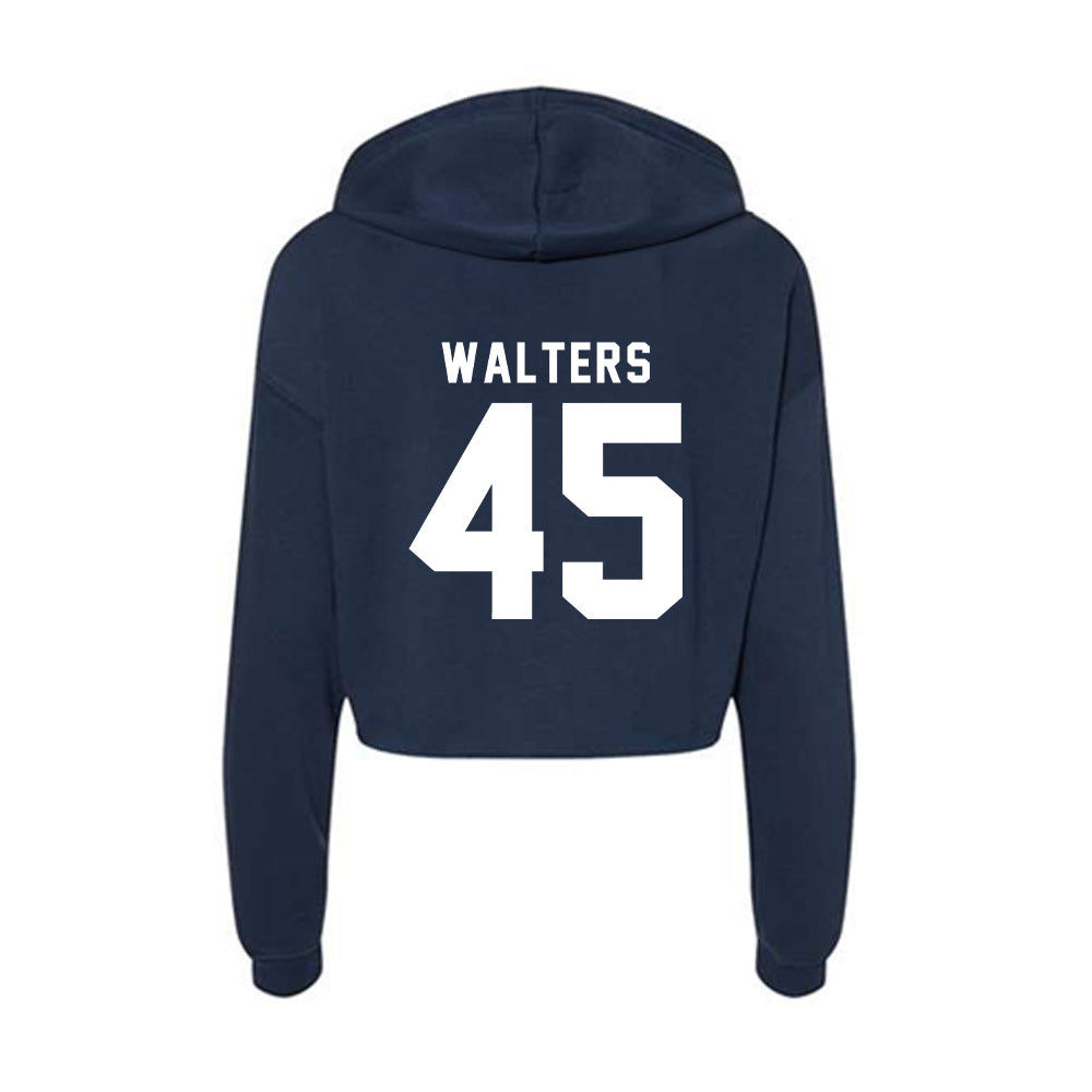 Old Dominion - NCAA Football : Brock Walters - Women's Crop Fleece Hoodie-1