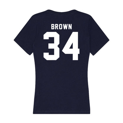 Old Dominion - NCAA Baseball : Dylan Brown - Women's V-Neck T-Shirt-1