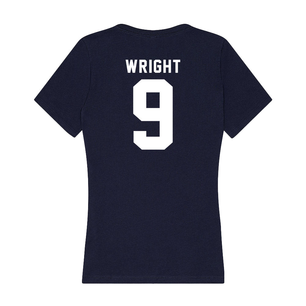 Old Dominion - NCAA Baseball : Francis Wright - Women's V-Neck T-Shirt-1