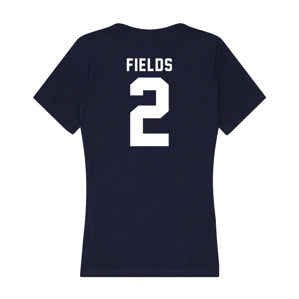 Old Dominion - NCAA Women's Basketball : simaru fields - Women's V-Neck T-Shirt-1