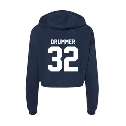 Old Dominion - NCAA Football : Jamez Drummer - Women's Crop Fleece Hoodie-1