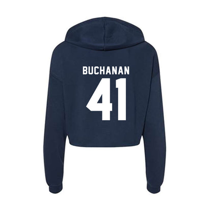 Old Dominion - NCAA Baseball : Trent Buchanan - Women's Crop Fleece Hoodie-1