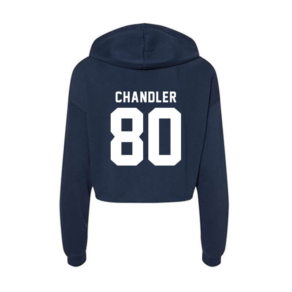 Old Dominion - NCAA Football : DJ Chandler - Women's Crop Fleece Hoodie-1