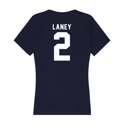 Old Dominion - NCAA Women's Lacrosse : Lydia Laney - Women's V-Neck T-Shirt-1