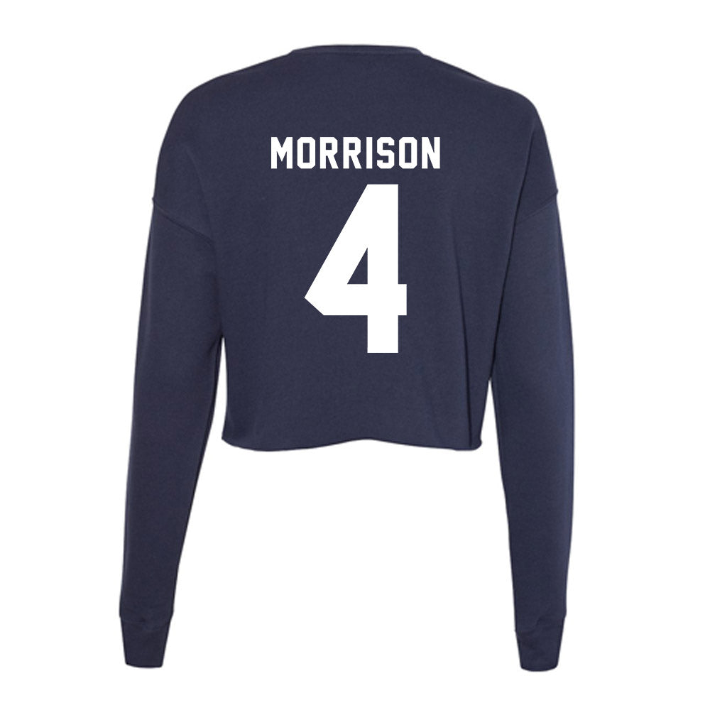 Old Dominion - NCAA Football : Amorie Morrison - Women's Cropped Crew Fleece-1